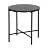 Mesa Lateral de Mármol Round